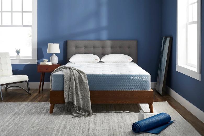 molecule mattress on bed frame