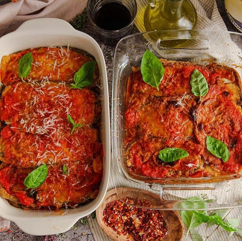 Laura Vitale Eggplant Parm 2 Ways