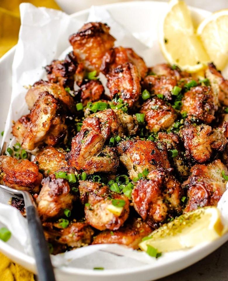 Air-Fried Lemon Chicken Bites