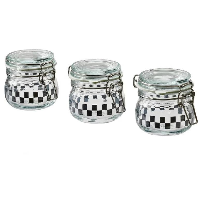 IKEA Korken Jar With Lid (Set of 3)