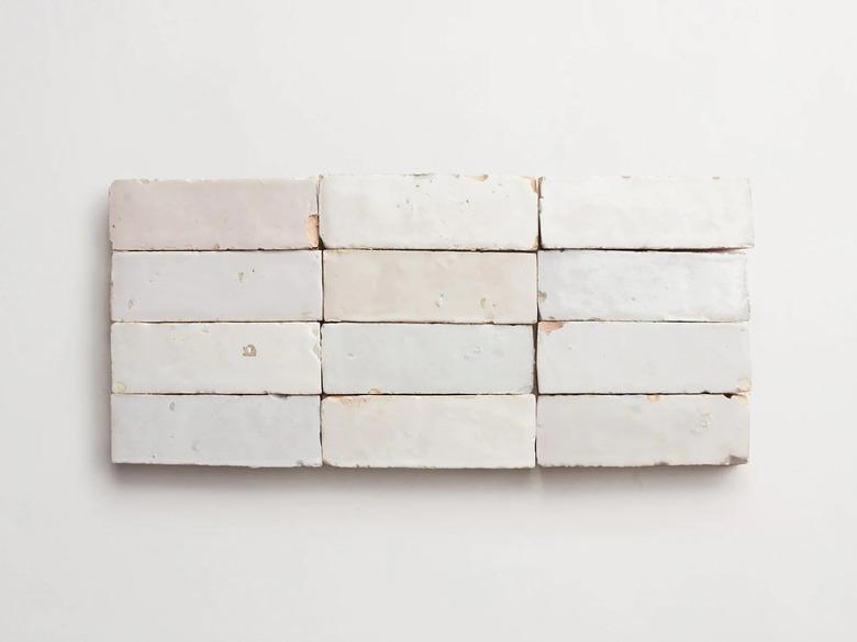 Clé Tile Zellige Bejmat in Weathered White 