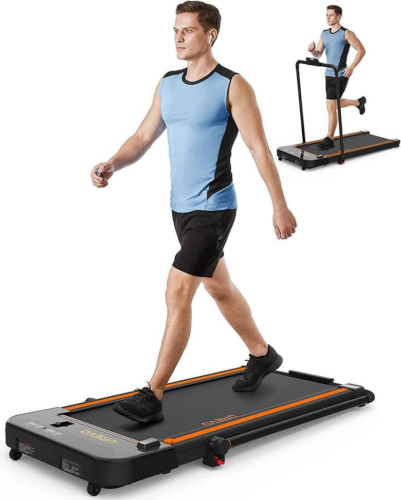 Urevo 2-in-1 Under Desk Treadmill