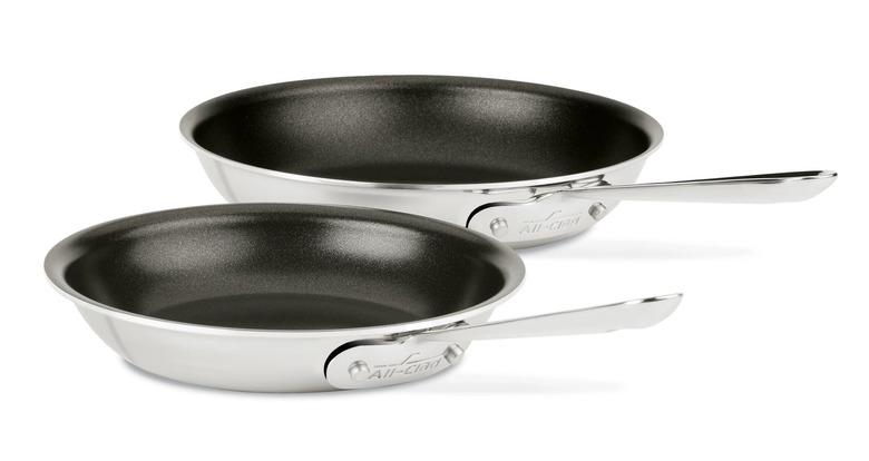 All-Clad 2-Piece Non-Stick Frying Pan Set