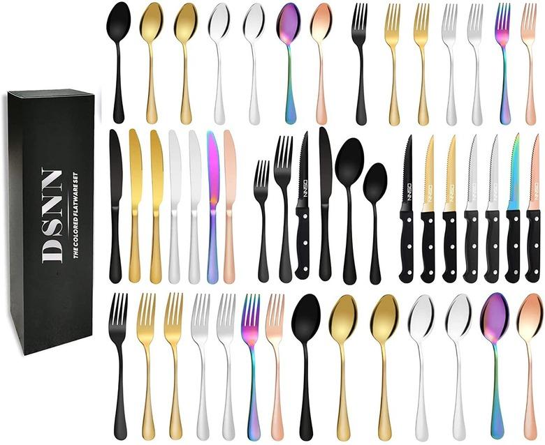 DSNN Colorful Silverware Set