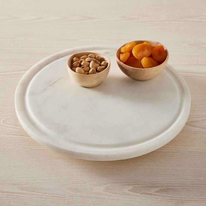 West Elm Madison Marble Lazy Susan