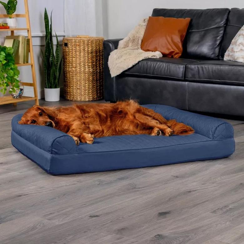 FurHaven Quilted Orthopedic Sofa Pet Bed