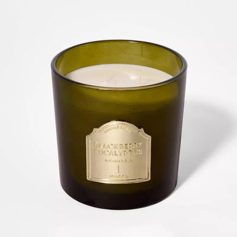 Threshold x Studio McGee 3-Wick Blackberry and Eucalyptus Candle