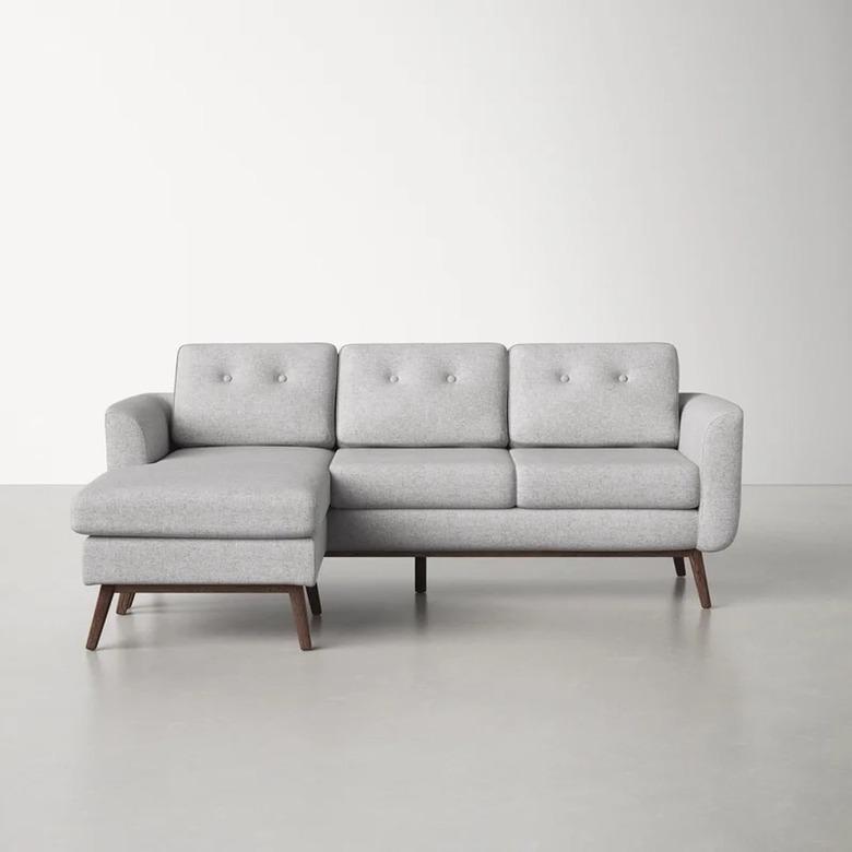 AllModern Concord 2-Piece Upholstered Sectional