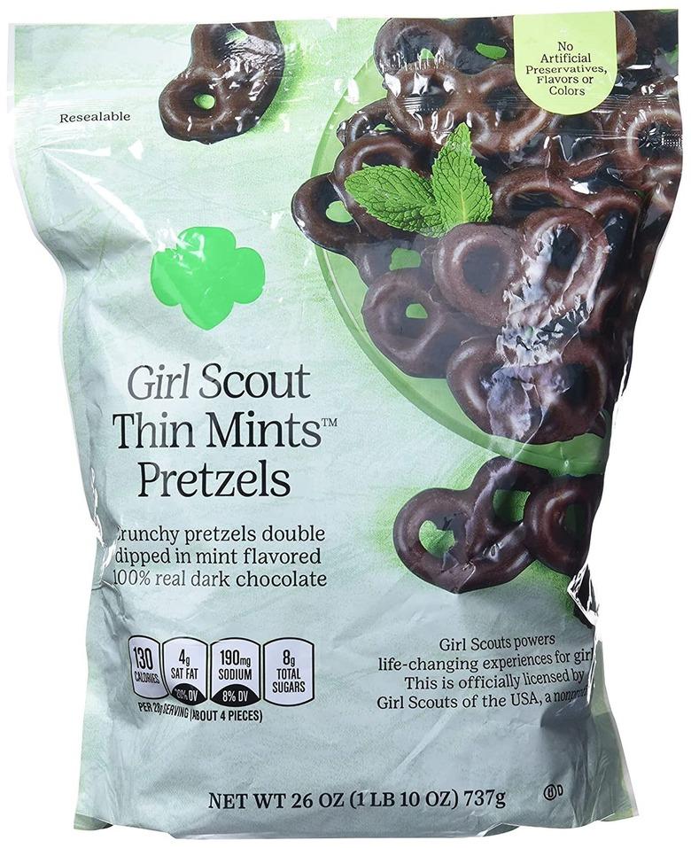 Girl Scout Thin Mints Pretzels