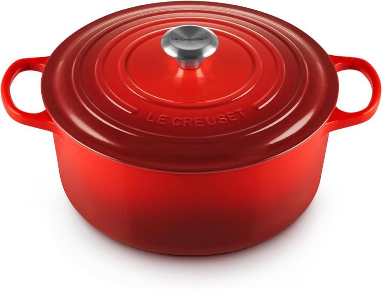 Le Creuset Enameled Cast Iron Signature Round Dutch Oven (7.25 Quart)