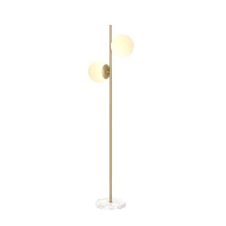 Lights.com Castell 2 Globe Floor Lamp