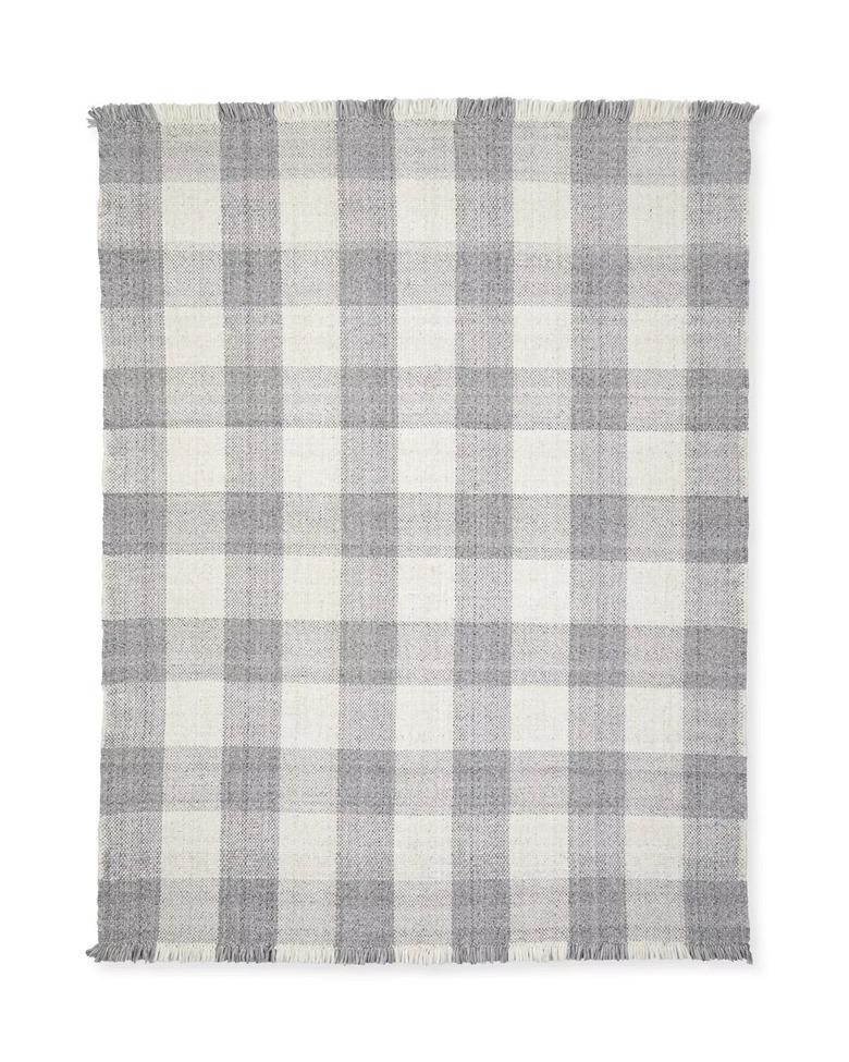 Serena & Lily Gingham Rug (8