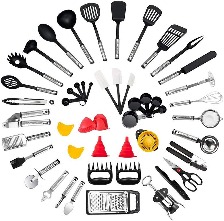 Nexgadget 50-Piece Cooking Utensil Set