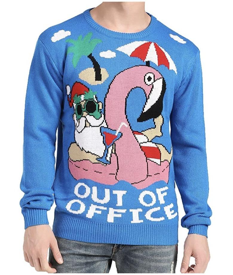 v28 Out of Office Christmas Sweater