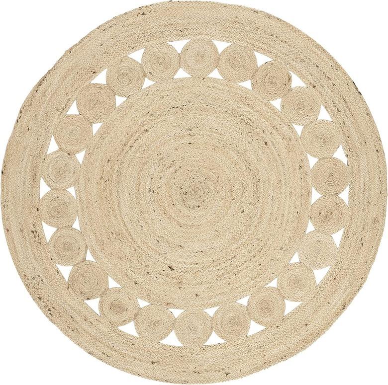 Safavieh Handmade Jute Area Rug (5-foot diameter)