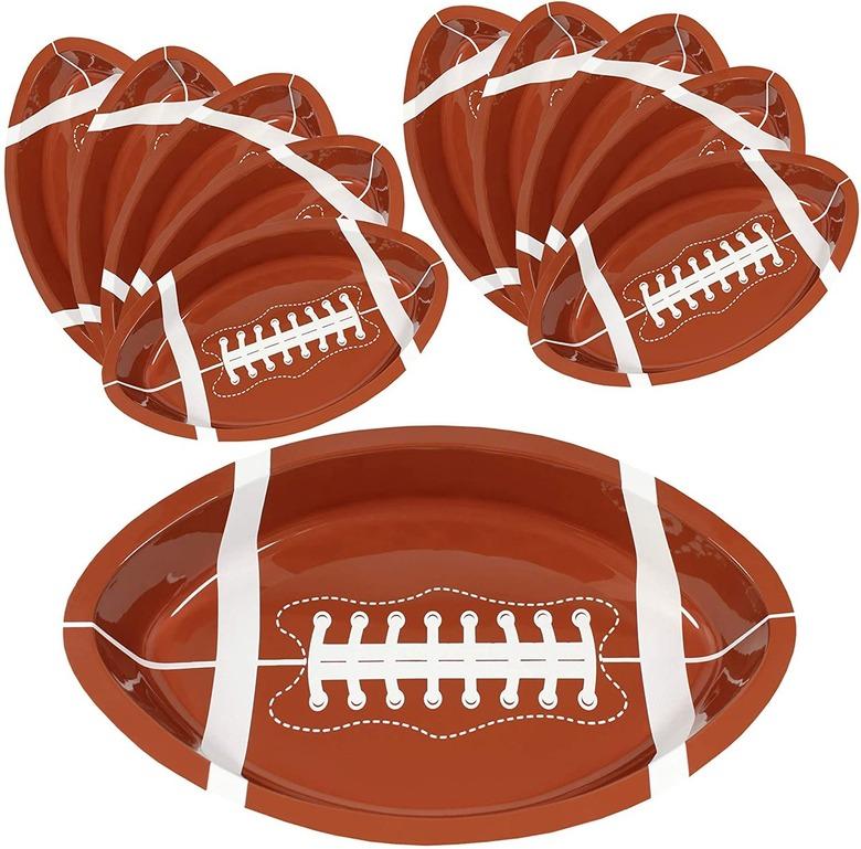 Anapoliz Football Serving Trays (set of 10)