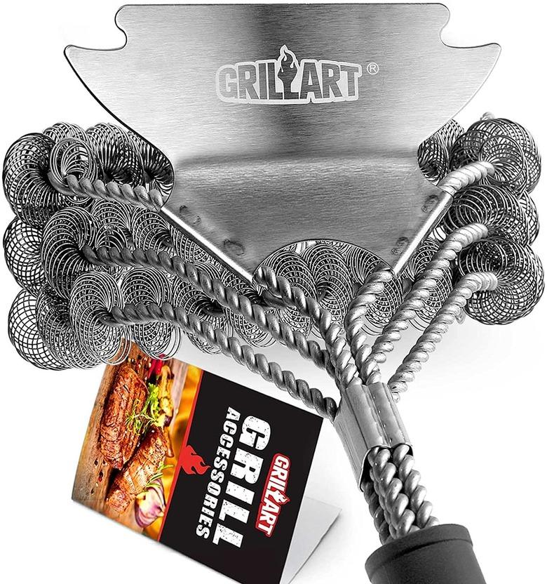 Grill Art Grill Brush and Scraper 