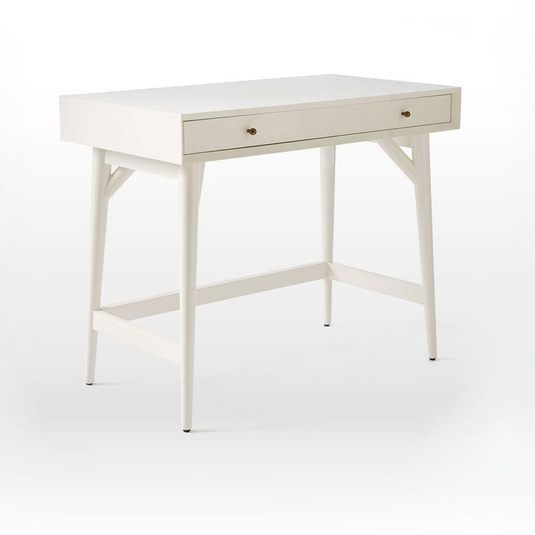 West Elm Midcentury Mini Desk in White