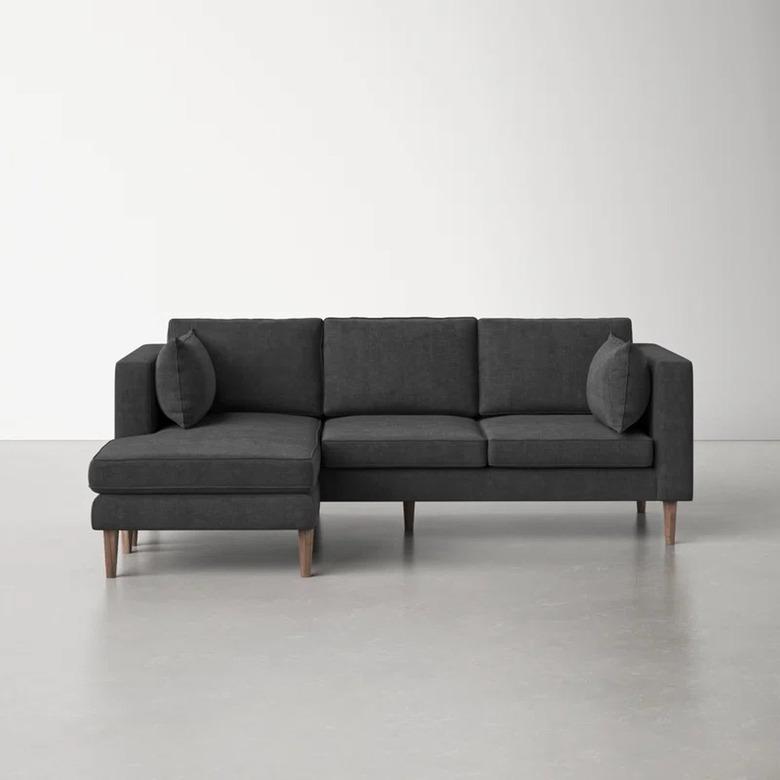 AllModern Aaron 2-Piece Upholstered Sectional