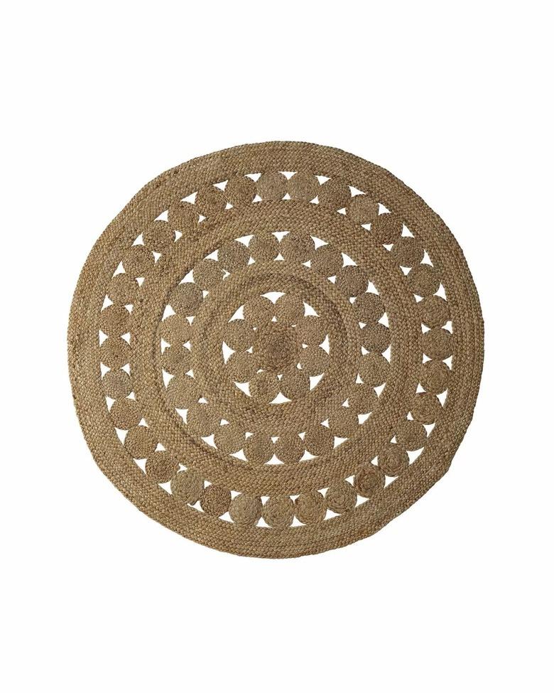 Serena & Lily Round Jute Rug (5-foot diameter)