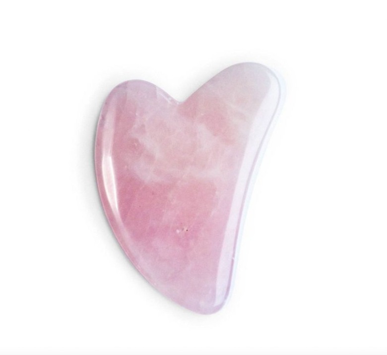 Zoe Ayla Rose Quartz Gua Sha