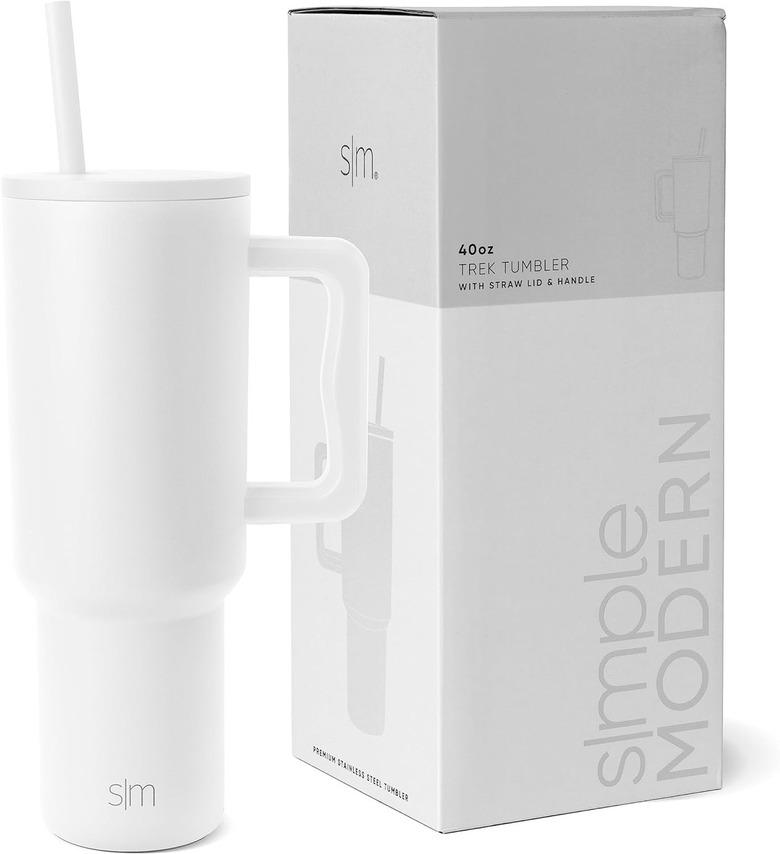 Simple Modern 40-Ounce Tumbler With Handle and Straw Lid