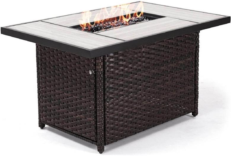 Grand Patio Outdoor Propane Fire Table