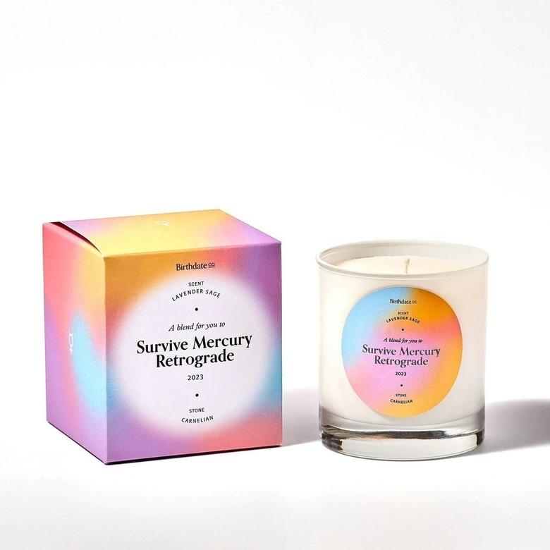 Birthdate Co. Survive Mercury Retrograde 2023 Candle