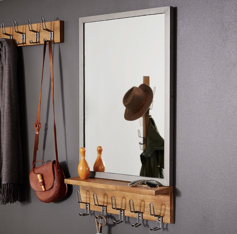 West Elm Industrial Entryway Mirror