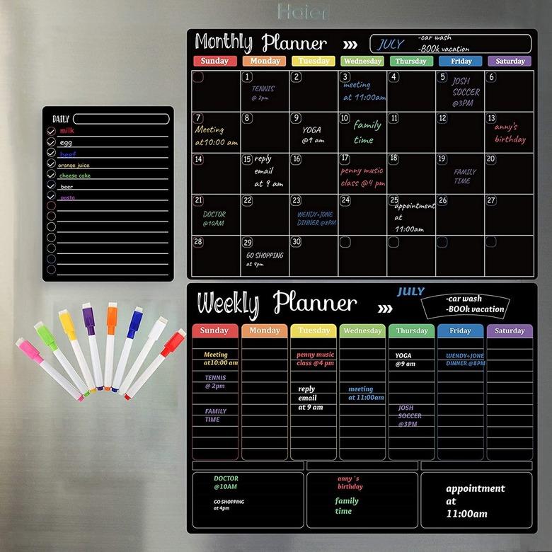 Hivillexun Dry Erase Calendar