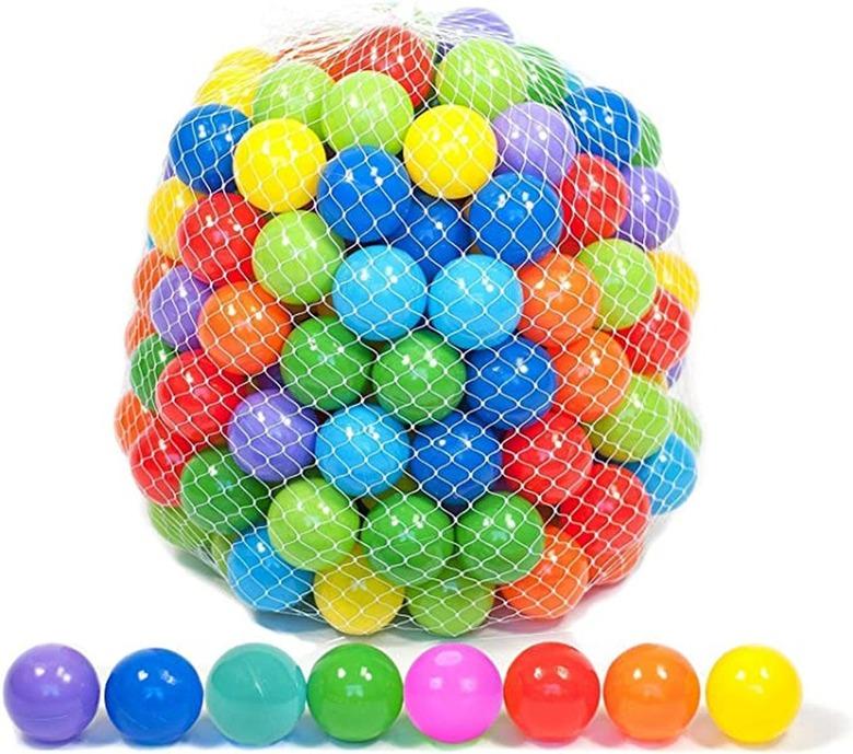 Playz Soft Plastic Mini Ball Pit Balls (set of 50)