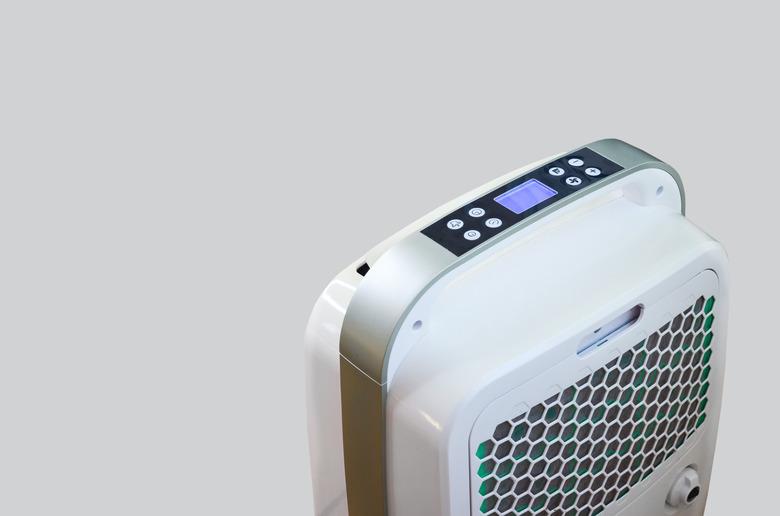 dehumidifier for maintaining the climate in the house and adjusting the humidity of the air is isolated