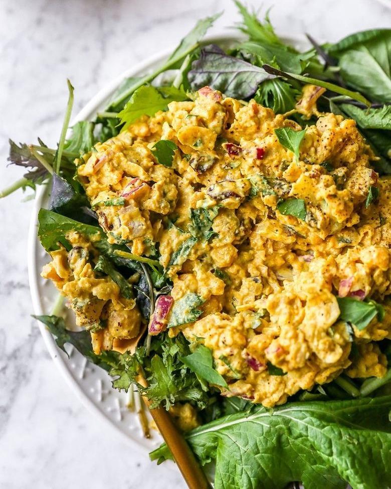 Jessica in the Kitchen Curried Chickpea Salad