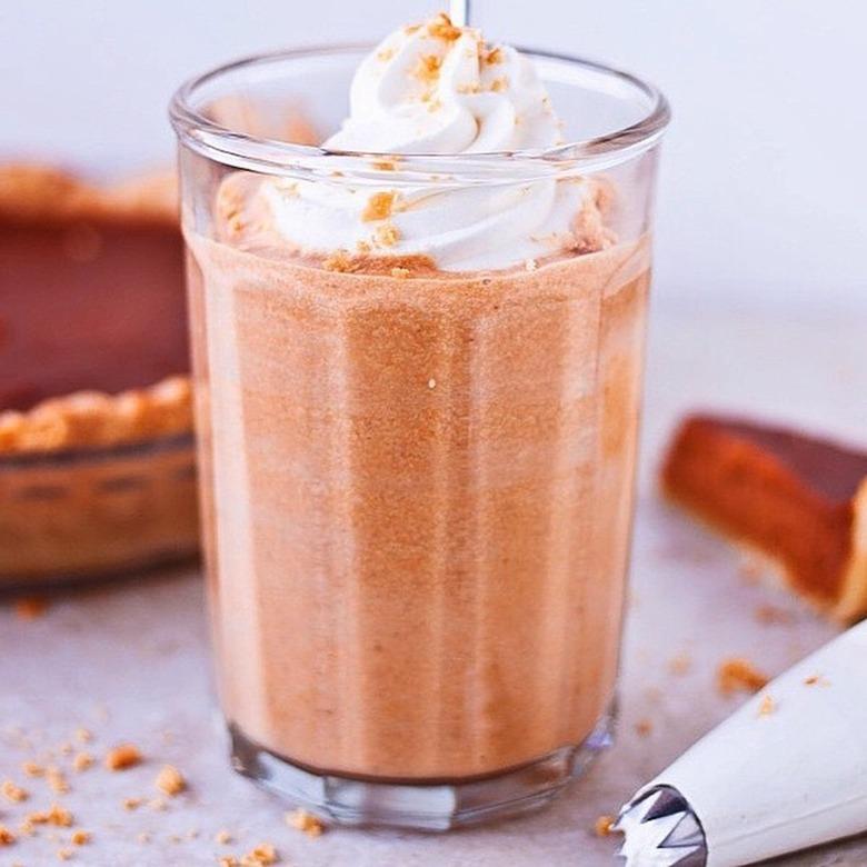 A Beautiful Plate Leftover Thanksgiving Pumpkin Pie Milkshake