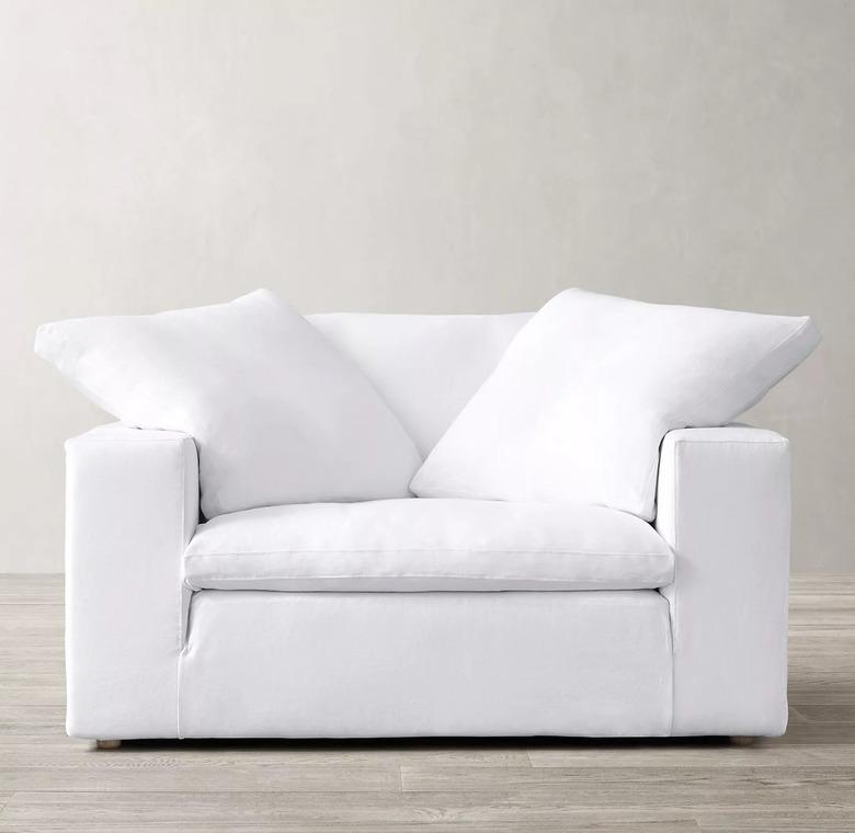 white cloud chair