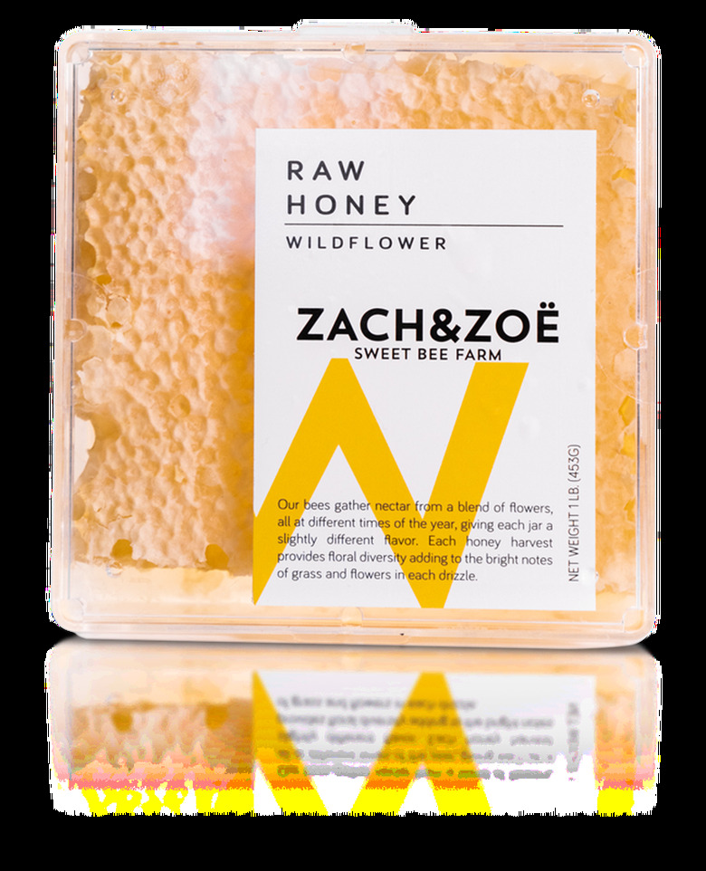 Zach & Zoe Sweet Bee Farm  wildflower honeycomb