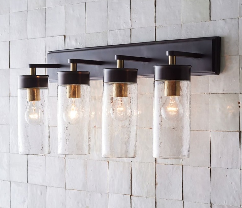 Quadruple wall sconce.