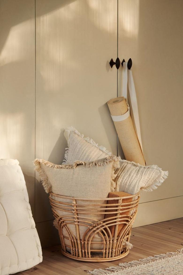 H&M Rattan Basket