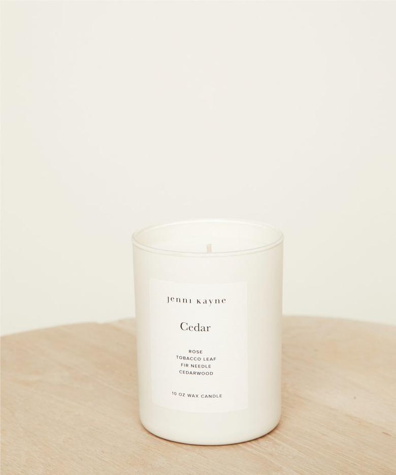 Jenni Kayne Cedar Glass Candle, $55