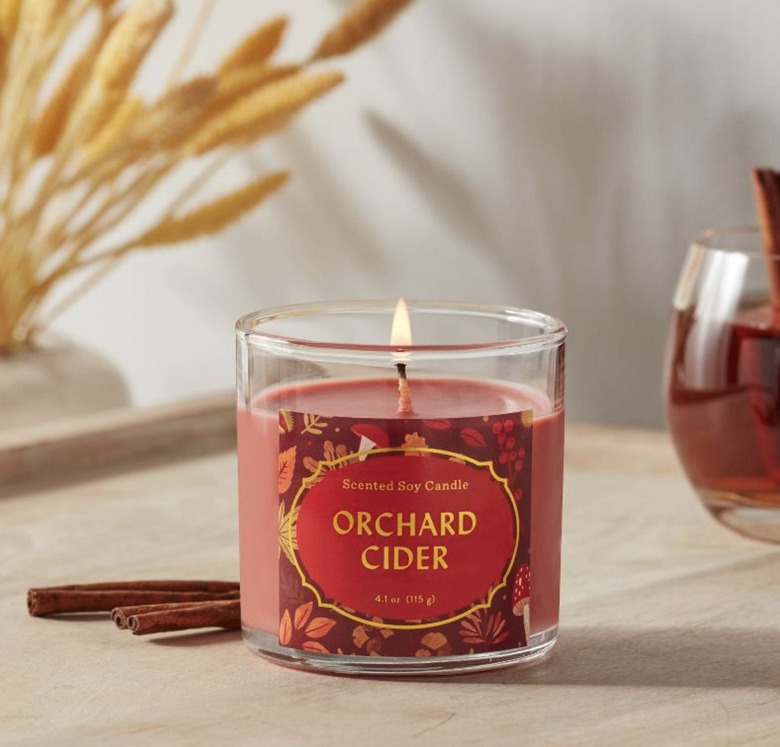 autumn candle