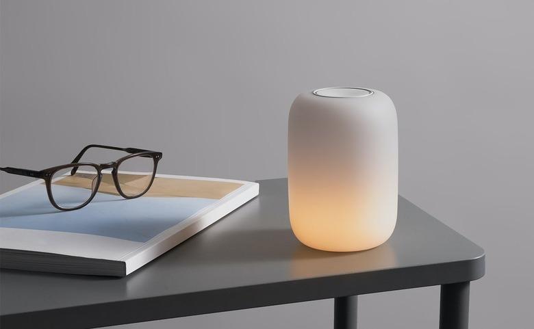 casper glow light lamp on a table