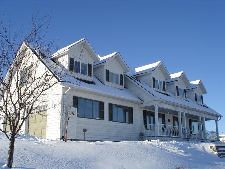 Large home with dormers scenic