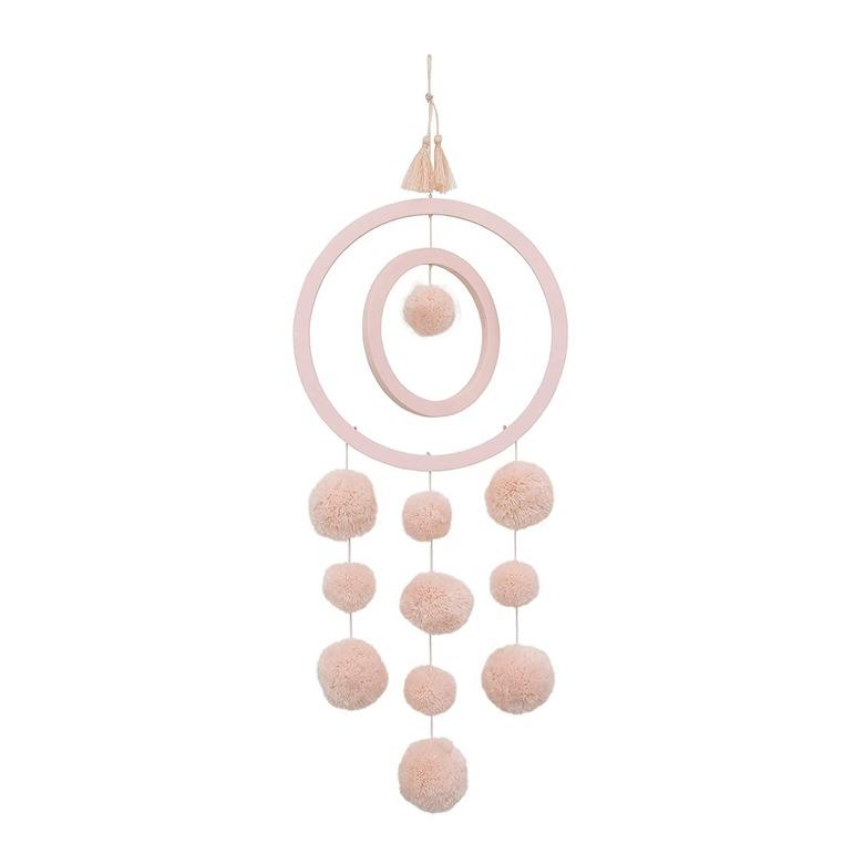 NoJo Serendipity Pink Pom Pom Ceiling Mobile