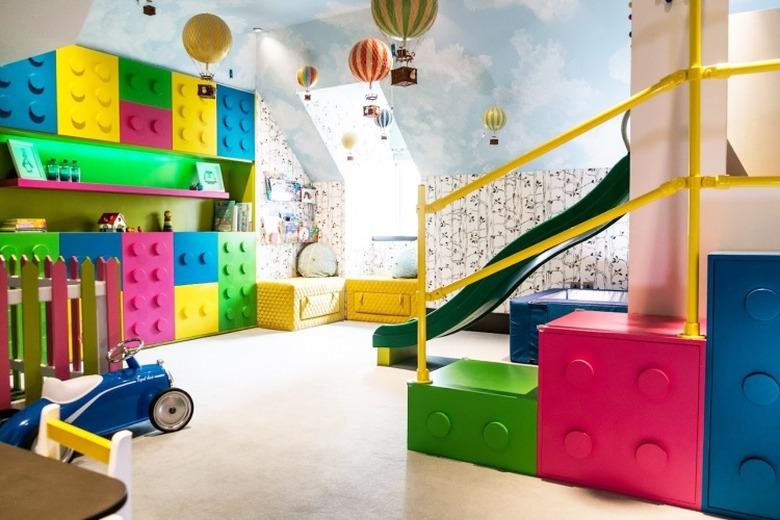 playroom slide