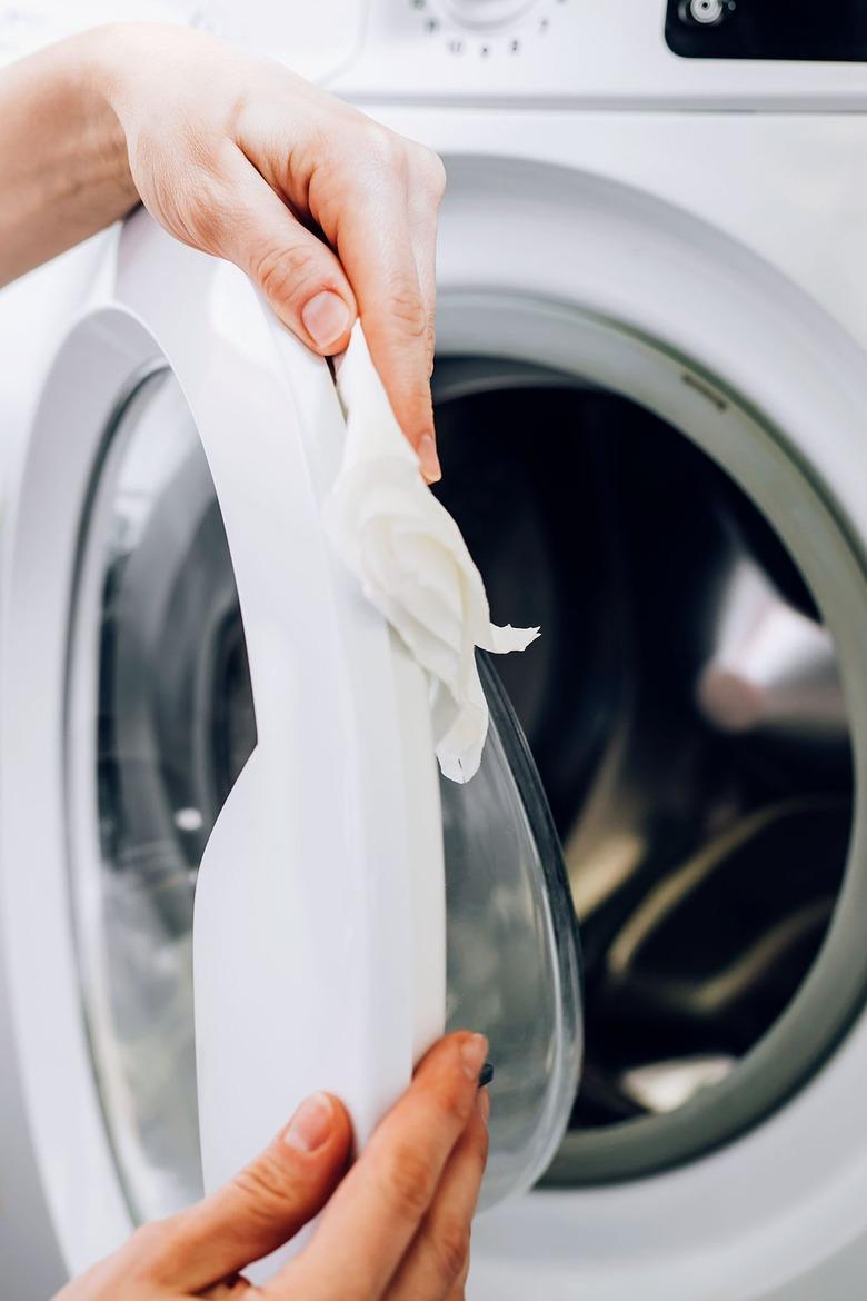 Clean washing machine before new baby comes