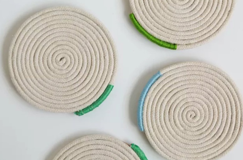 Rope coasters.