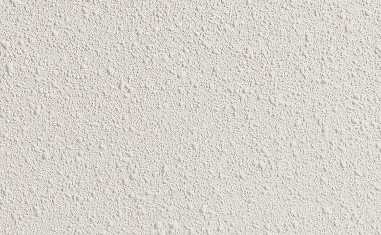 A close-up view of an orange peel ceiling finish