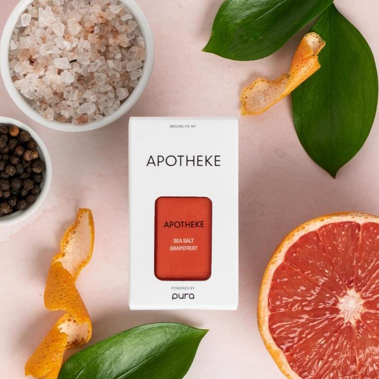 Pura Smart Device ($44) + Apotheke Sea Salt Grapefruit Cartridge ($16)