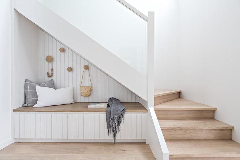 under the stair idea with Scandinavian reading nook