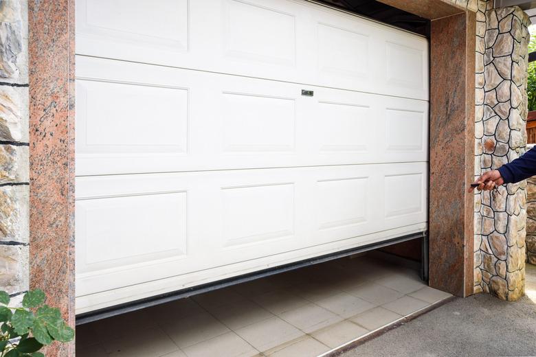 Garage door PVC